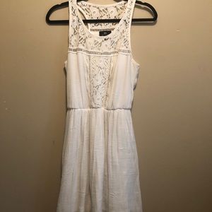 White cotton dress